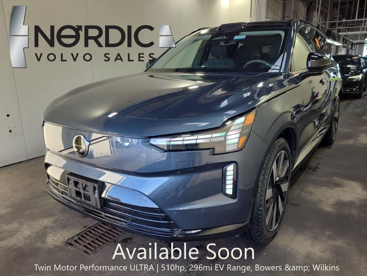 2025 Volvo EX90 Twin Motor Performance ULTRA | 510hp, 296mi EV Range, Bowers &amp; Wilkins
