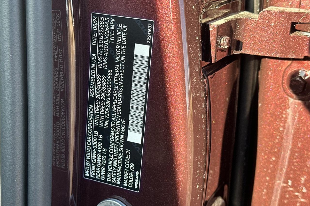 2025 Volvo EX90 Twin Motor Performance Ultra Bend OR