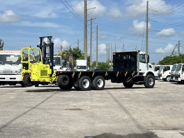 2025 Volvo VHD64B300 24' BABCO Steel Flatbed (Donkey Forklift NOT Included) Miami FL
