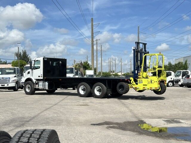 2025 Volvo VHD64B300 24' BABCO Steel Flatbed (Donkey Forklift NOT Included)