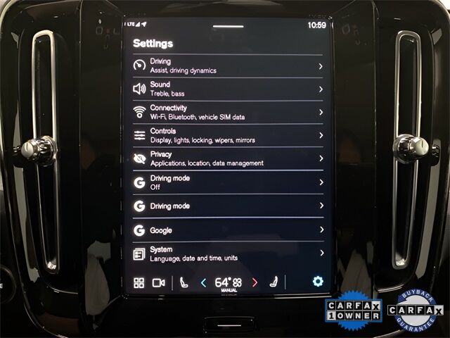 2025 Volvo XC40 B5 Plus Dark Theme Dallas TX