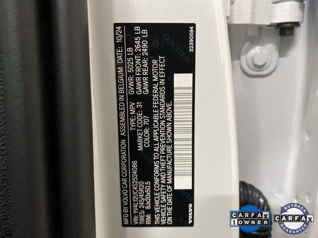 2025 Volvo XC40 B5 Plus Dark Theme Dallas TX