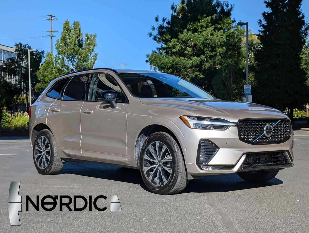 2025 Volvo XC60 B5 AWD Hybrid PLUS w/High Performance Audio, Pilot Assist, 360 Cam & Heated Leather Seats