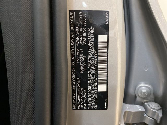 2025 Volvo XC60 B5 Core Dallas TX