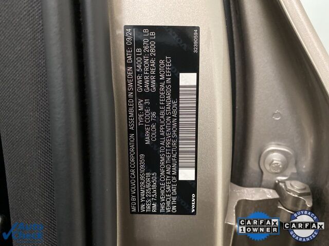 2025 Volvo XC60 B5 Core Dallas TX