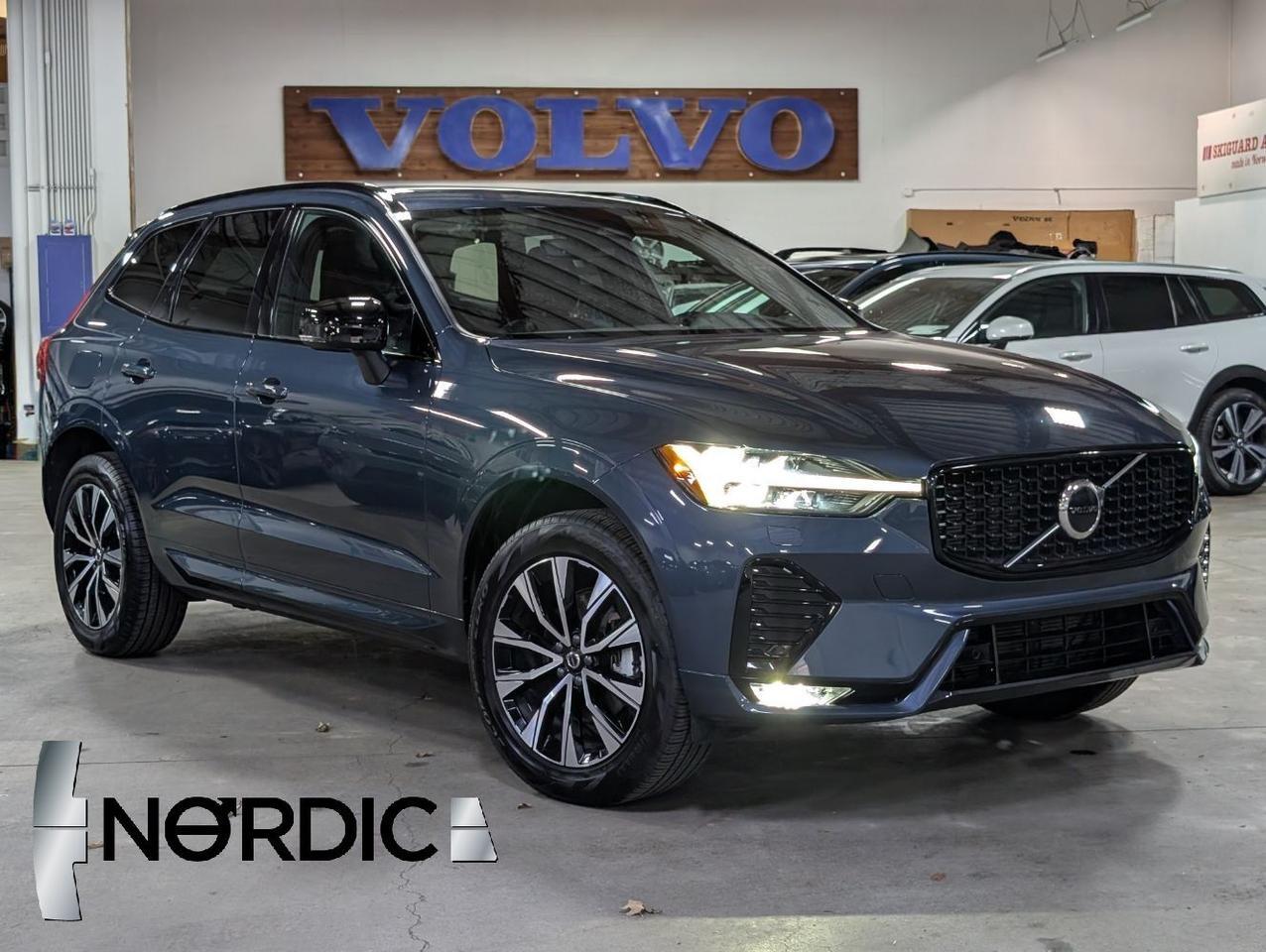 2025 Volvo XC60 B5 Hybrid AWD CORE | High Performance Audio, 19" Alloy Wheels, Panoramic Roof, 4 Htd Seats & Wheel