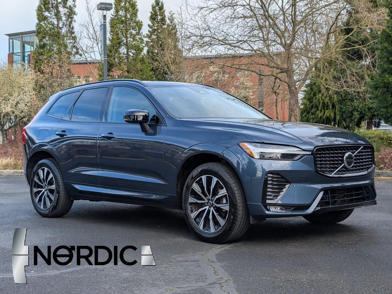 2025 Volvo XC60 B5 Hybrid AWD CORE | High Performance Audio, 19" Alloy Wheels, Panoramic Roof, 4 Htd Seats & Wheel