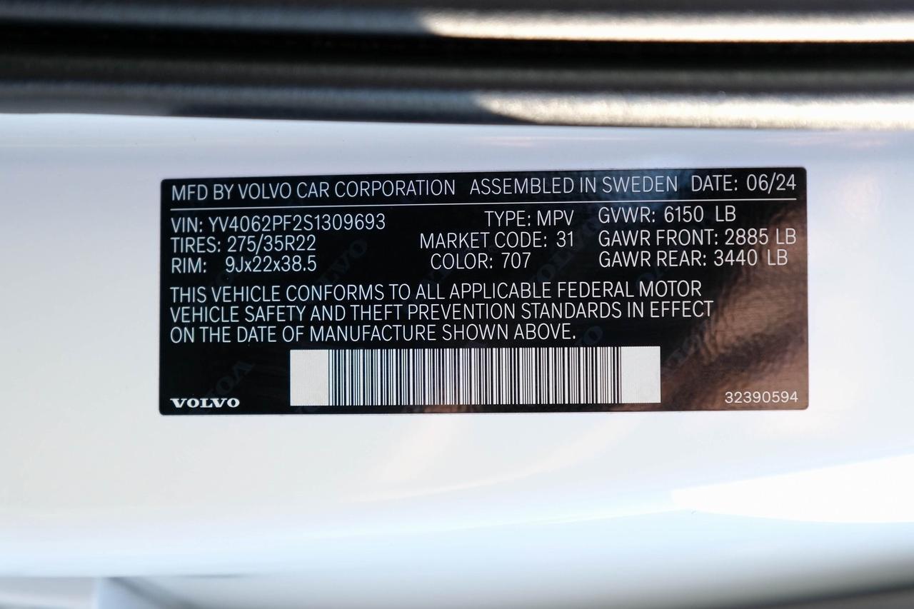 2025 Volvo XC90 B6 Ultra Richardson TX