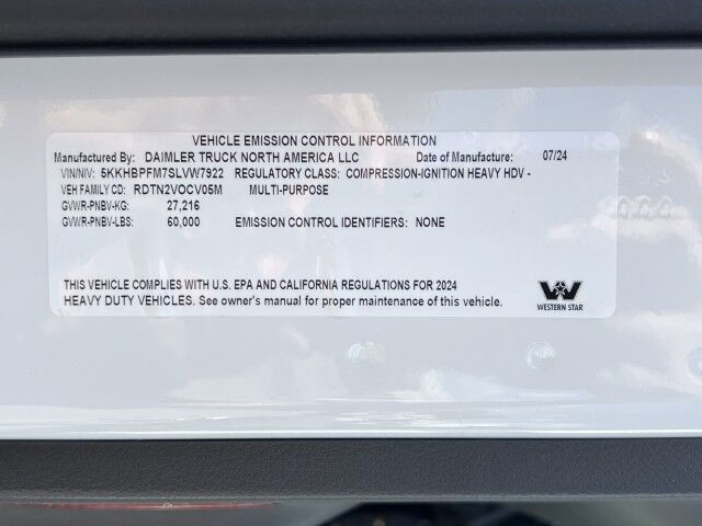 2025 Western Star 47X Jerr-Dan 28' 15-Ton Industrial Carrier Truck Miami FL