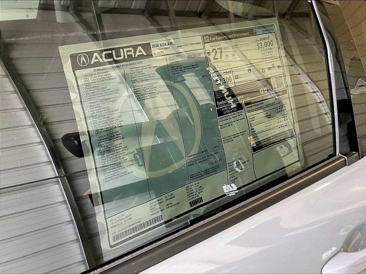 2026 Acura ADX Roseville CA