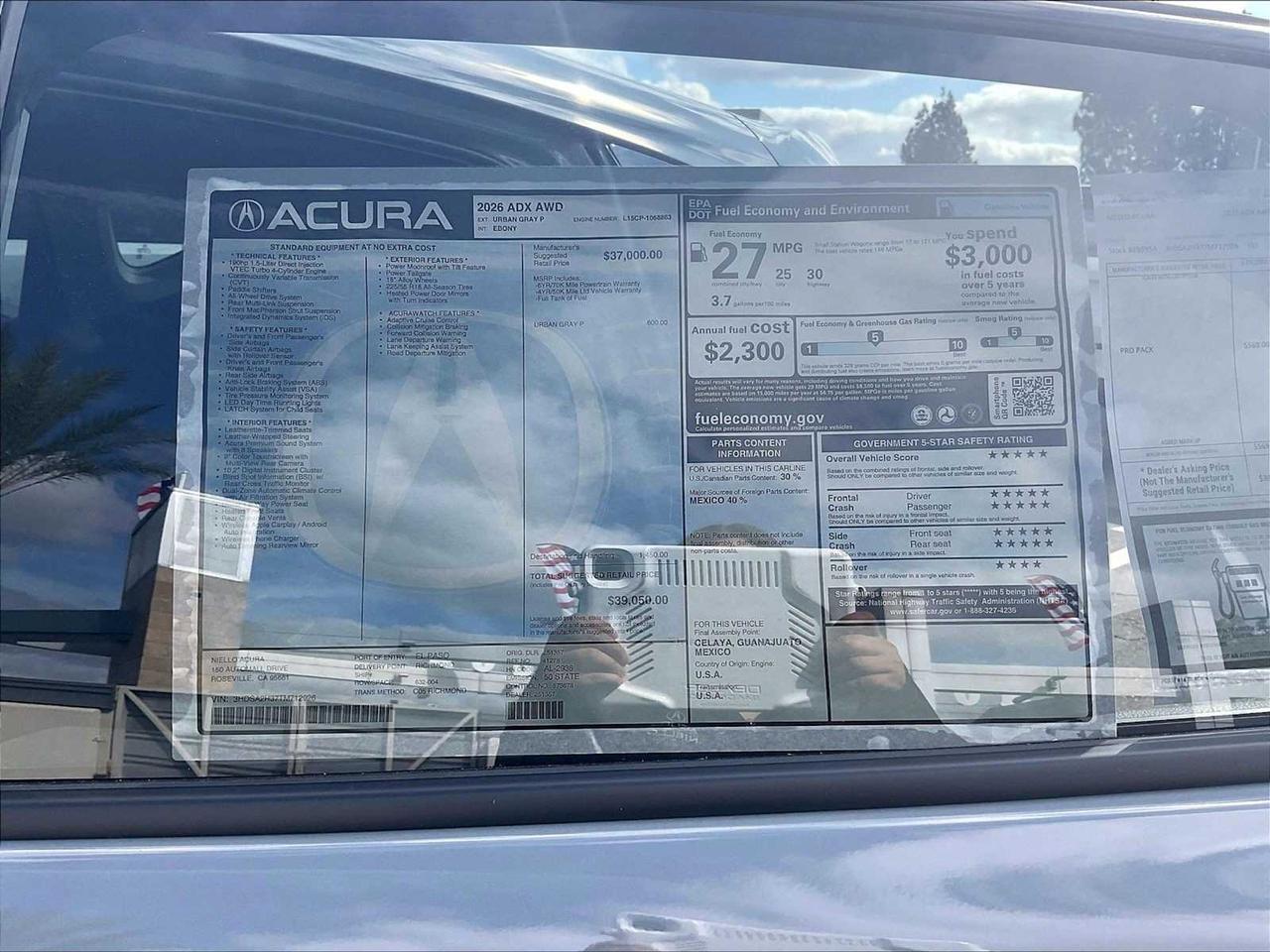 2026 Acura ADX Roseville CA