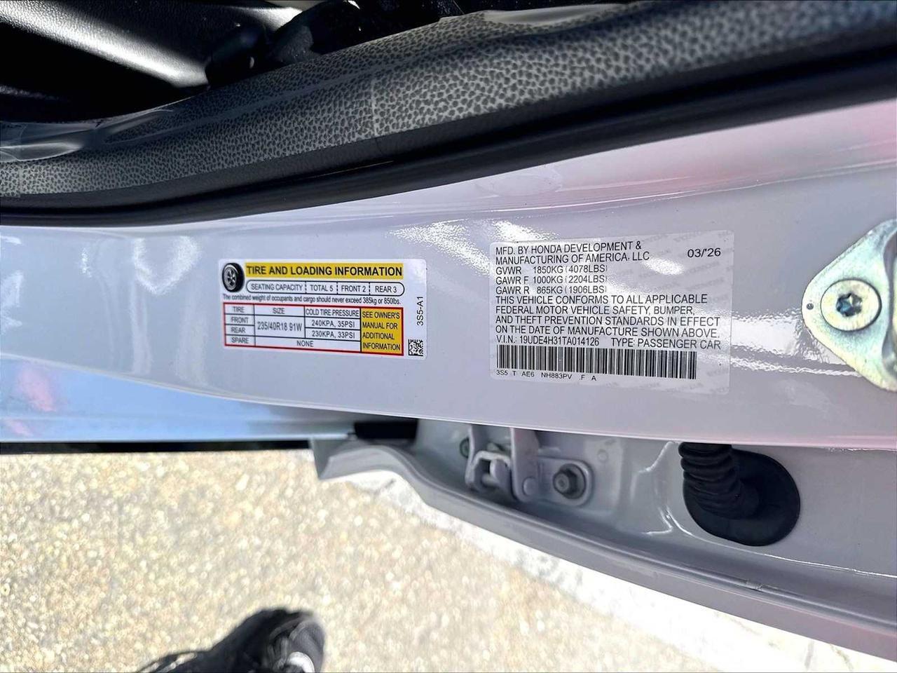 2026 Acura Integra w/A-Spec Package Roseville CA