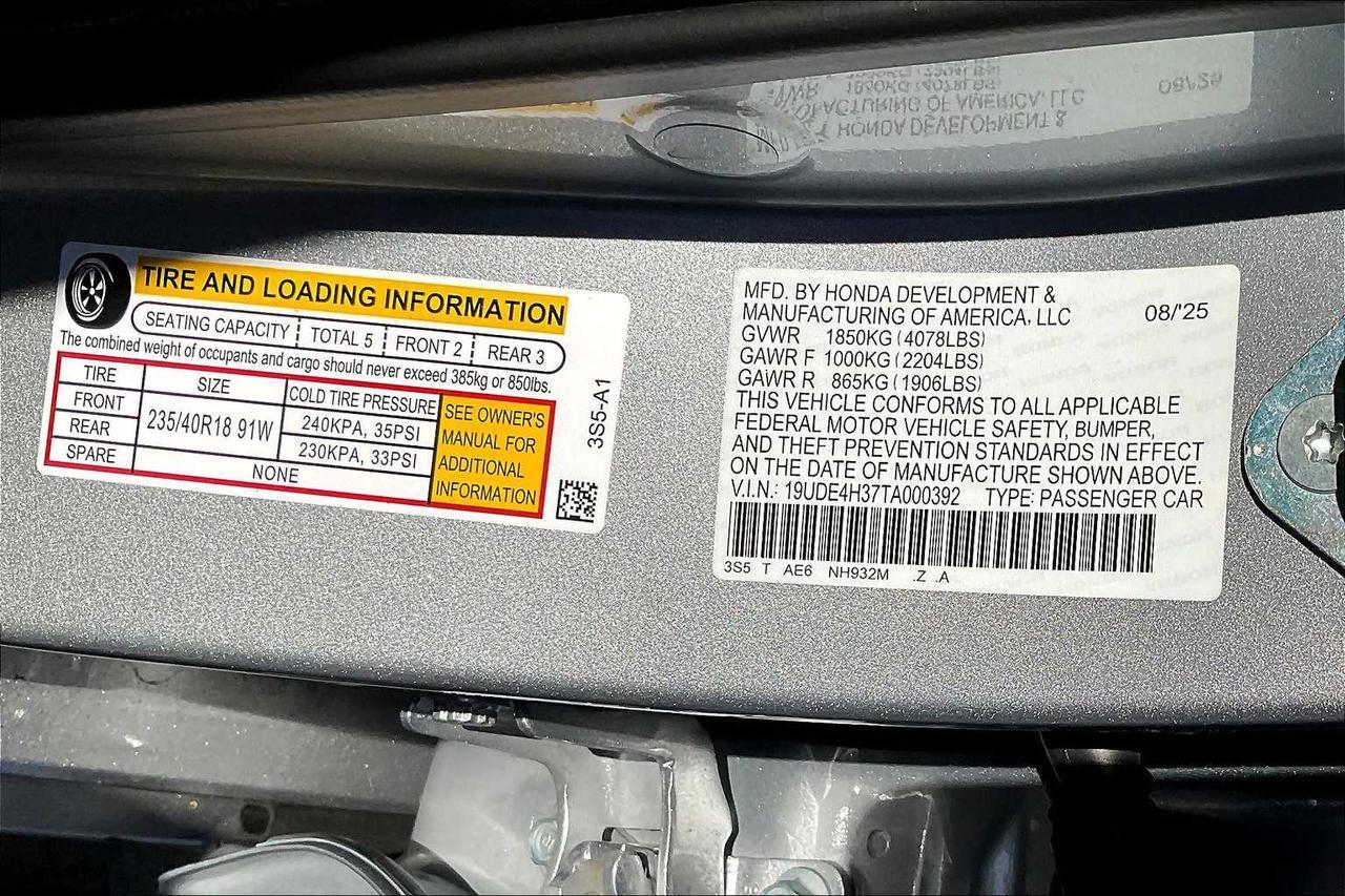 2026 Acura Integra w/A-Spec Package Roseville CA