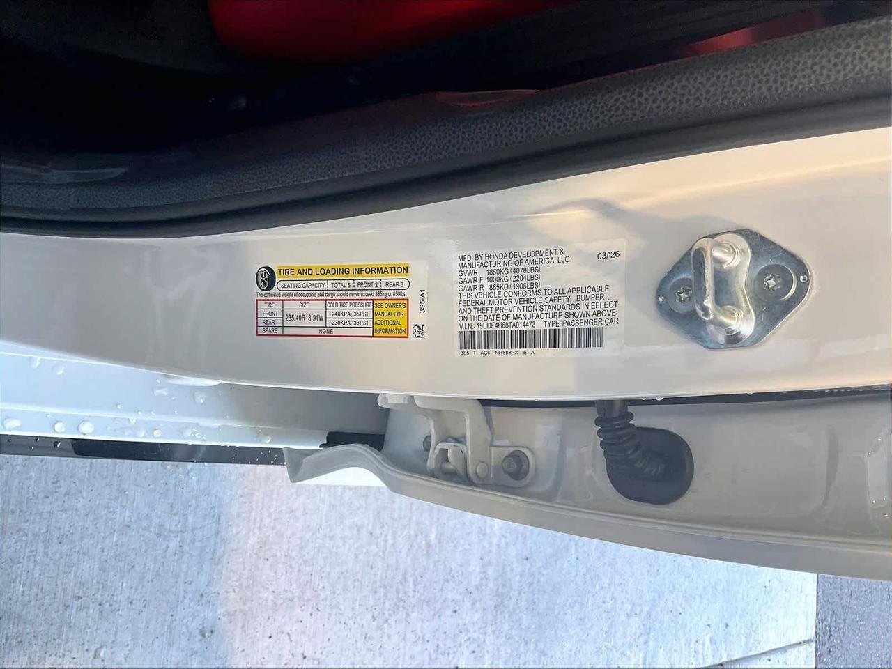 2026 Acura Integra w/A-Spec Technology Package Roseville CA