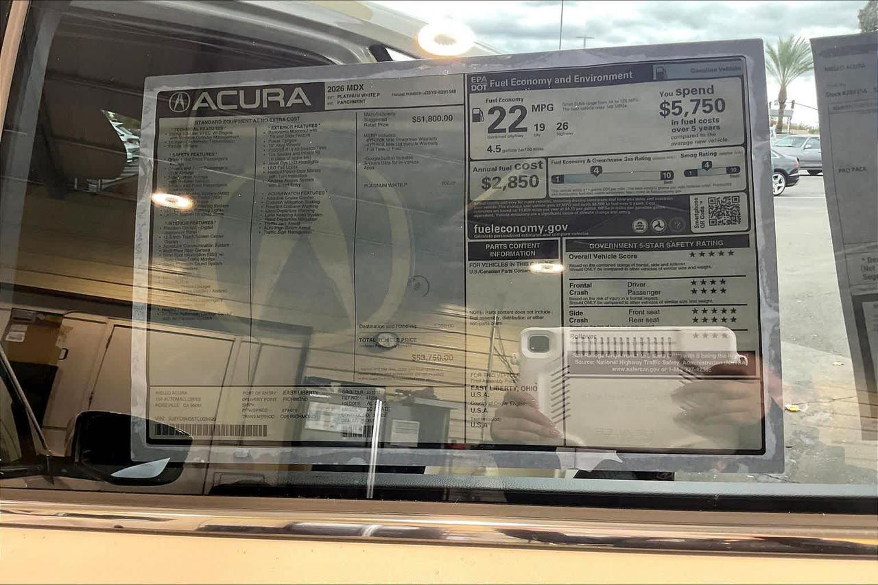 2026 Acura MDX Roseville CA