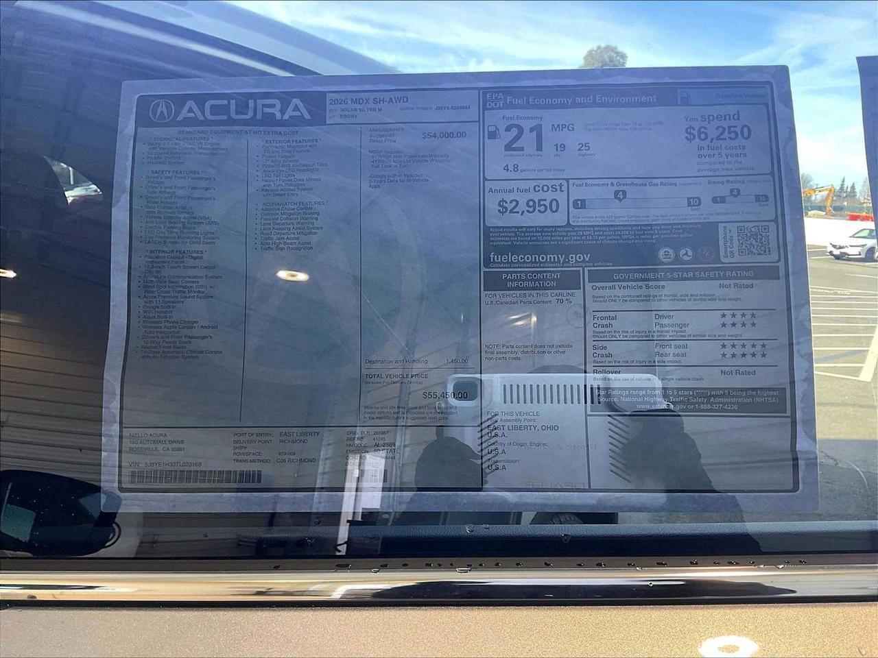 2026 Acura MDX Roseville CA