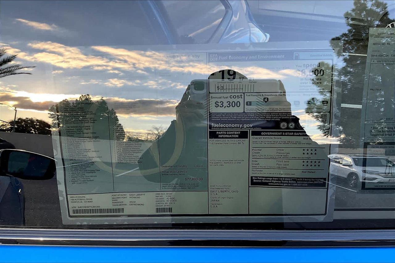 2026 Acura MDX Type S w/Advance Package Roseville CA