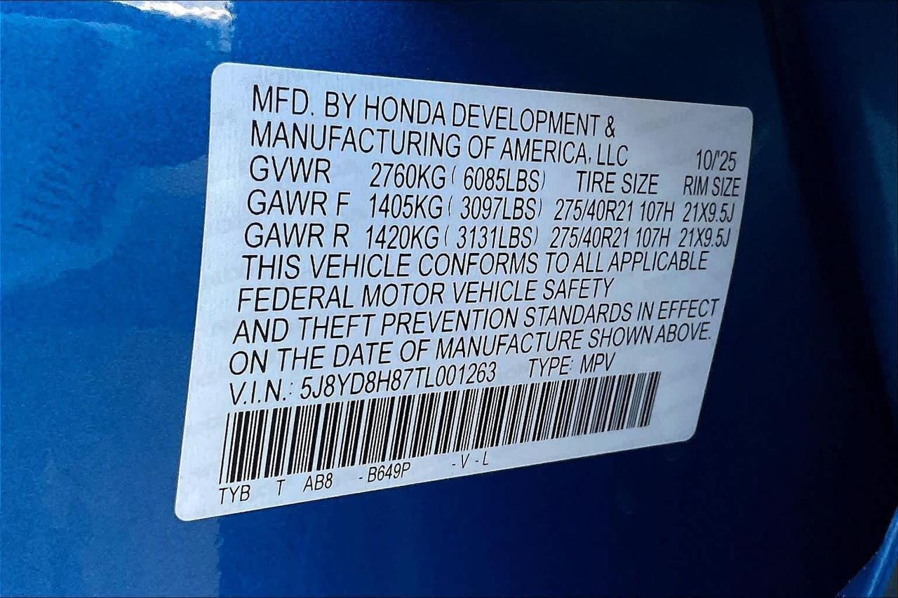 2026 Acura MDX Type S w/Advance Package Roseville CA