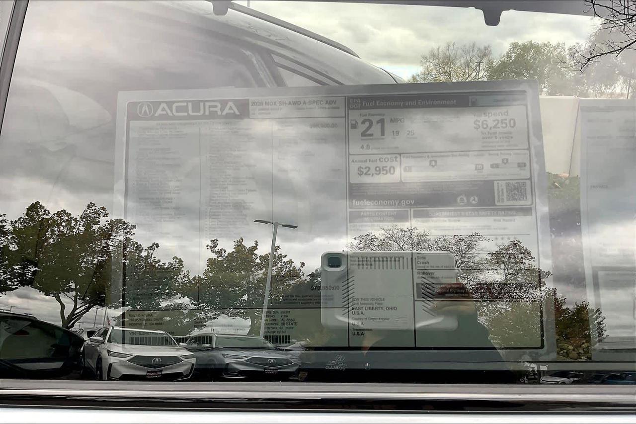 2026 Acura MDX w/A-Spec Advance Package Roseville CA