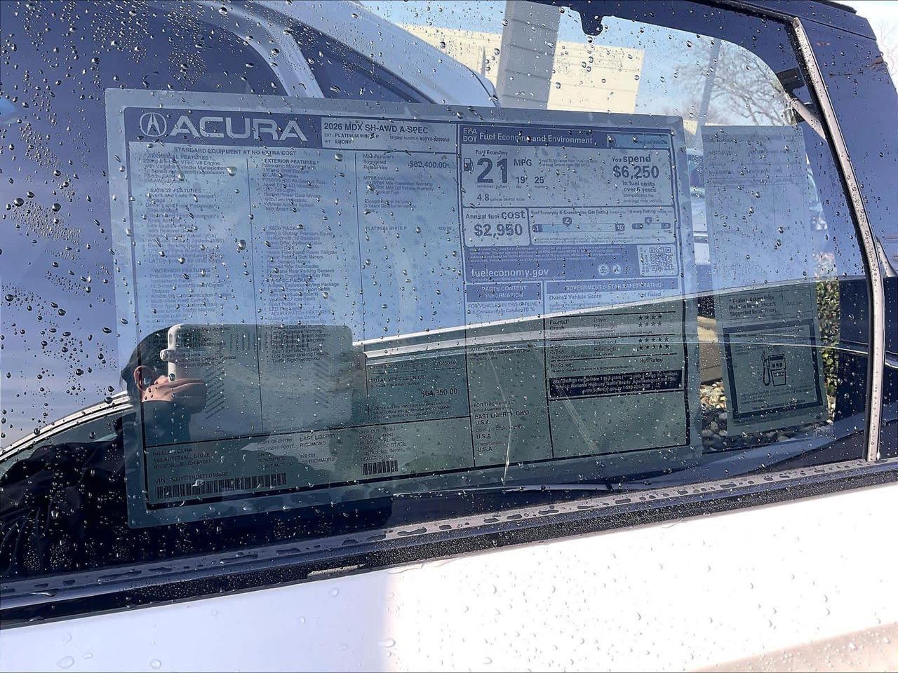 2026 Acura MDX w/A-Spec Package Roseville CA