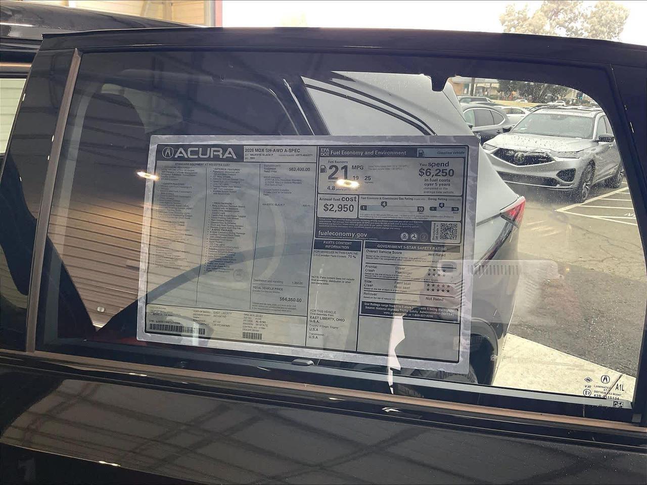 2026 Acura MDX w/A-Spec Package Roseville CA