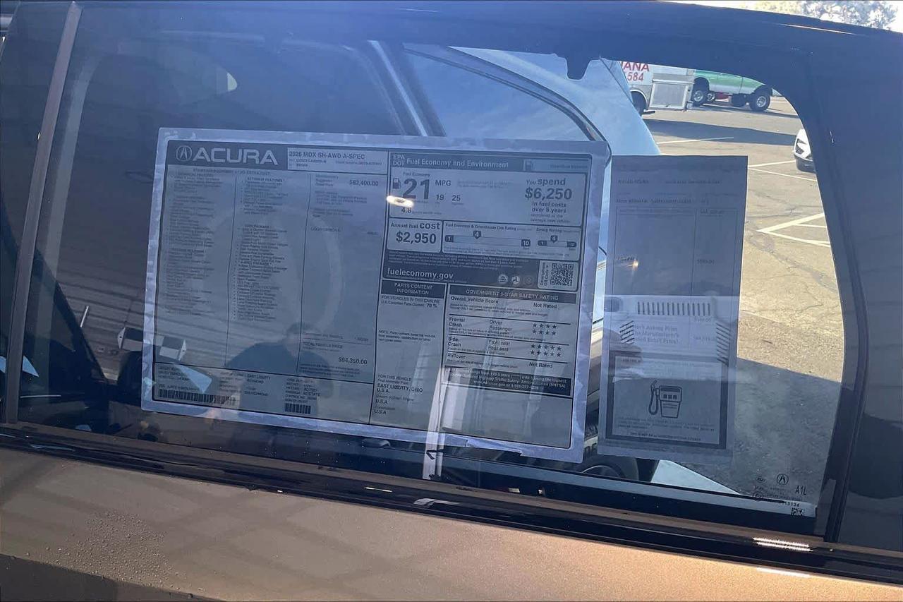 2026 Acura MDX w/A-Spec Package Roseville CA