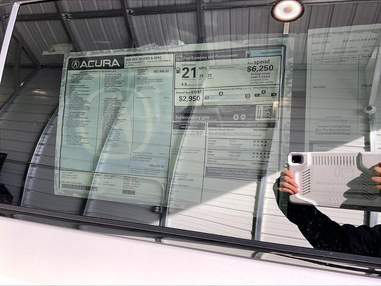 2026 Acura MDX w/A-Spec Package Roseville CA