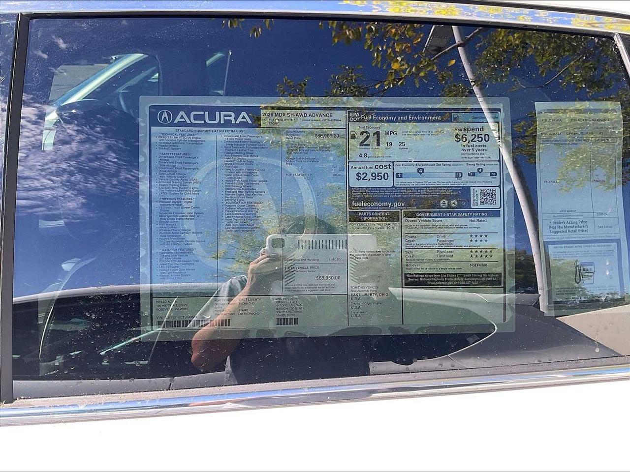 2026 Acura MDX w/Advance Package Roseville CA