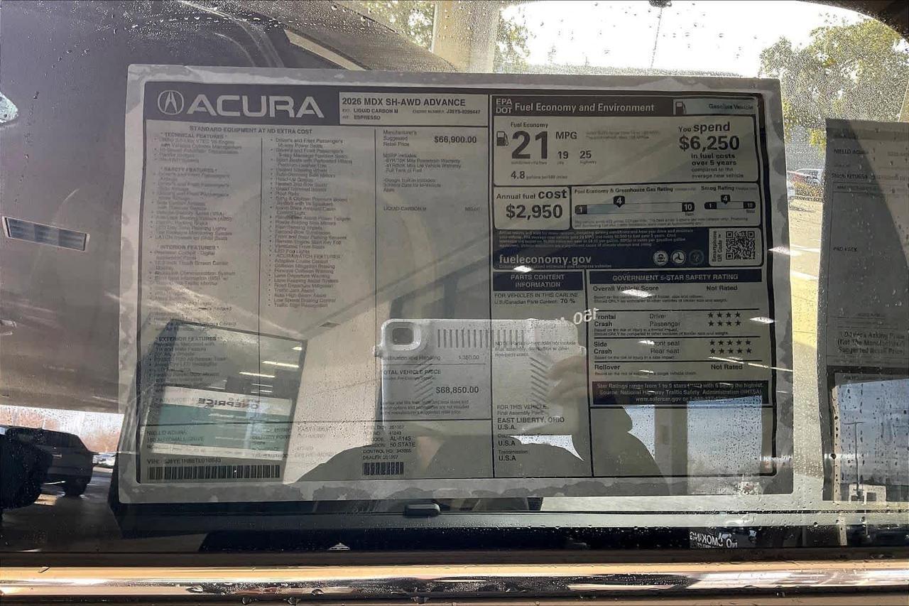 2026 Acura MDX w/Advance Package Roseville CA