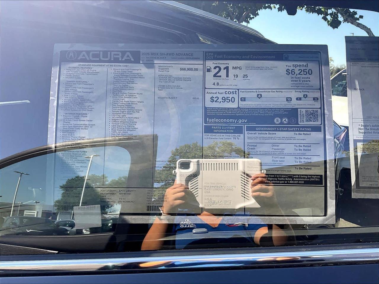 2026 Acura MDX w/Advance Package Roseville CA