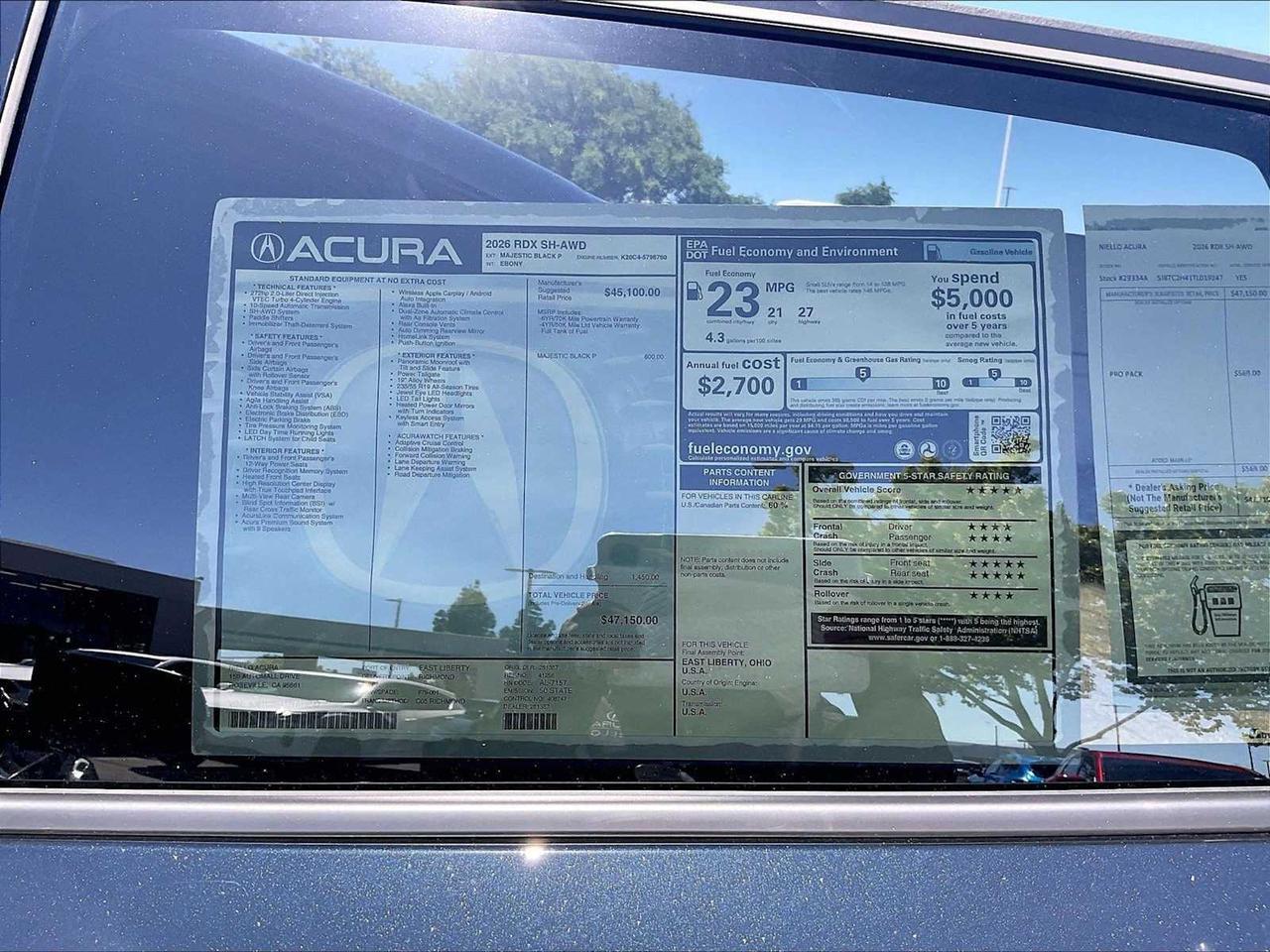 2026 Acura RDX Roseville CA