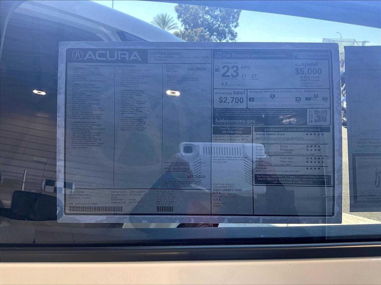 2026 Acura RDX Roseville CA