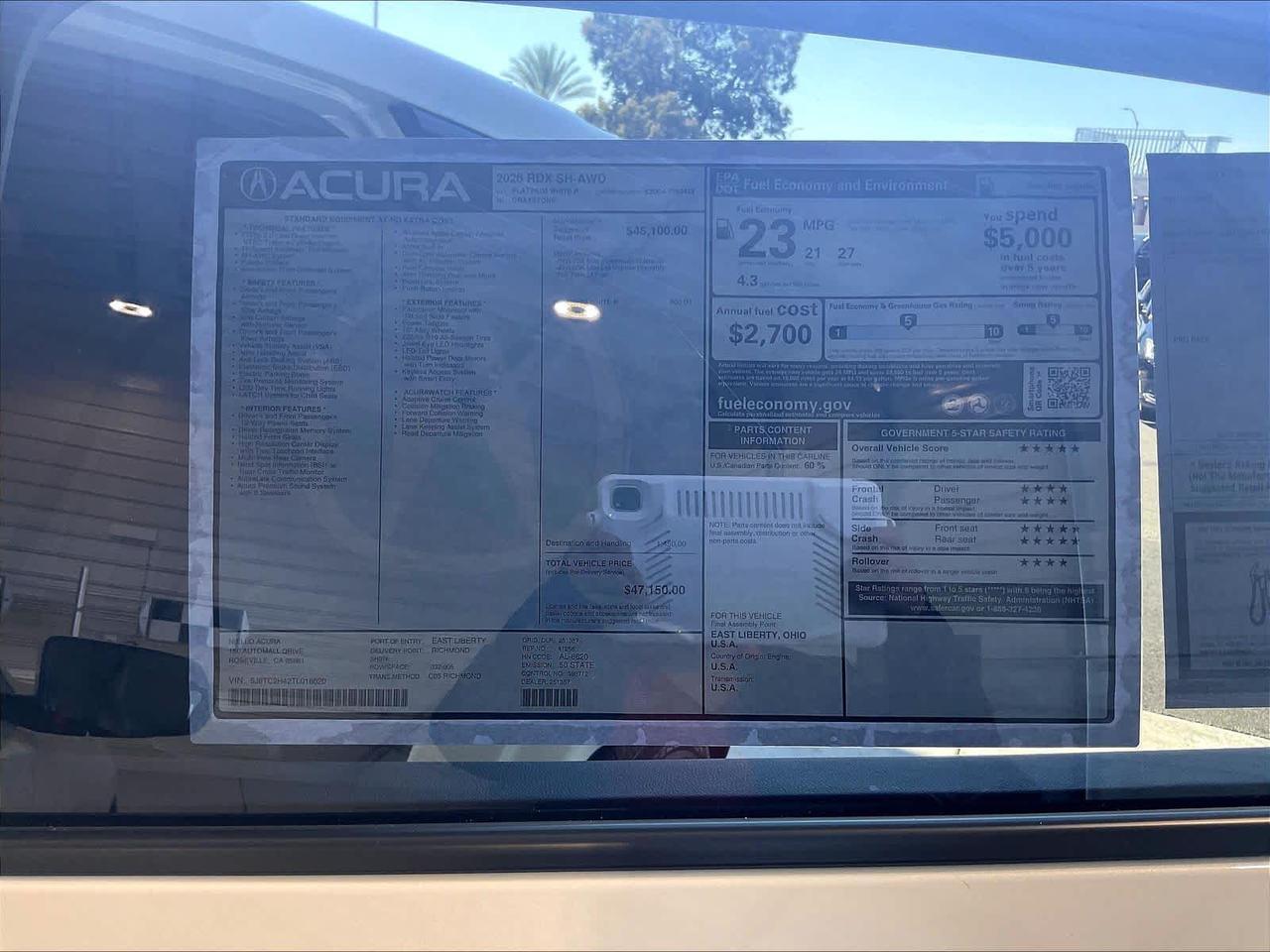 2026 Acura RDX Roseville CA