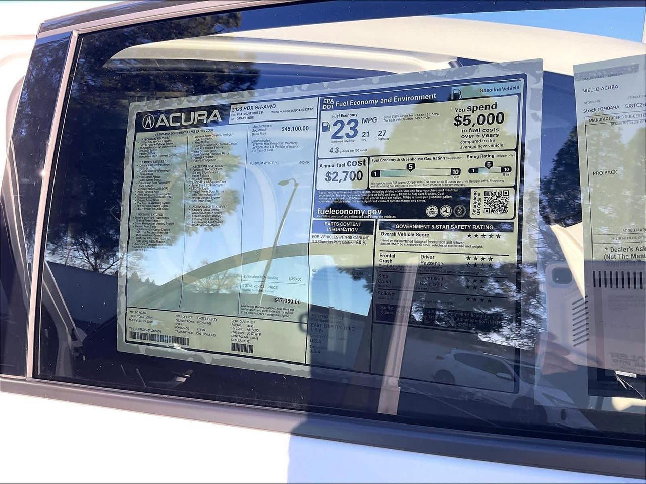 2026 Acura RDX Roseville CA