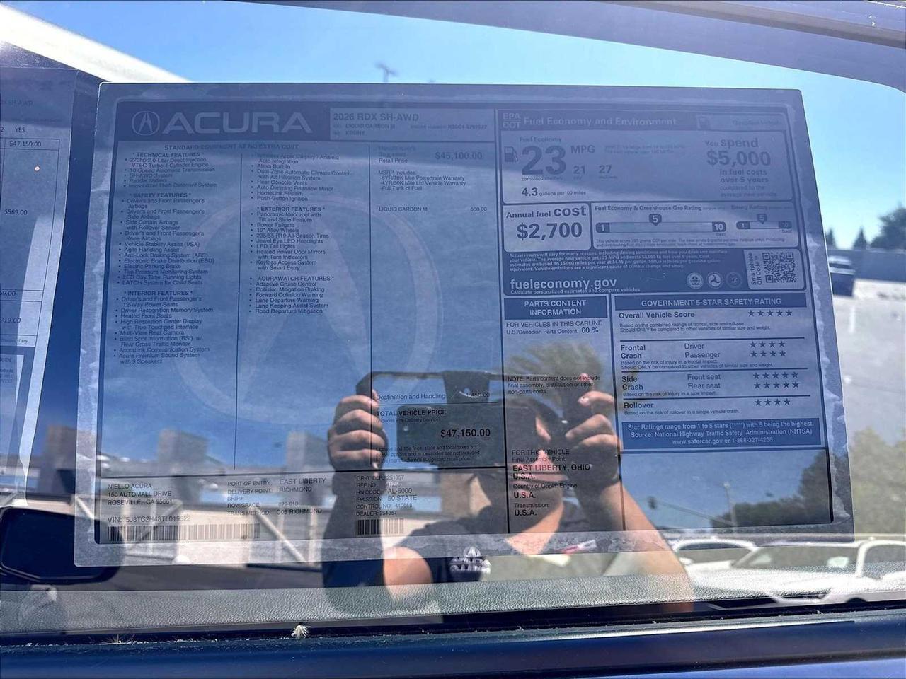 2026 Acura RDX Roseville CA