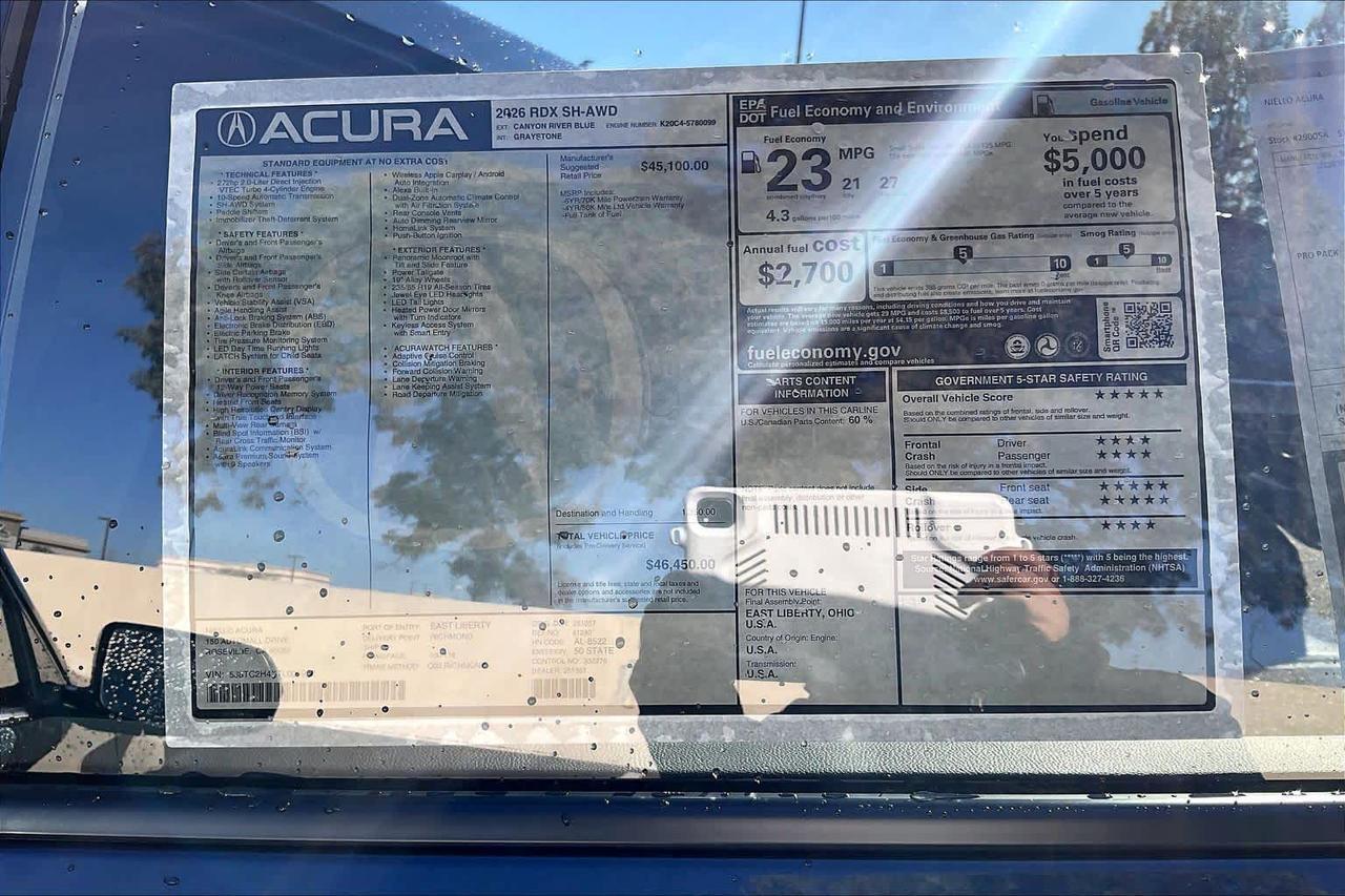 2026 Acura RDX Roseville CA