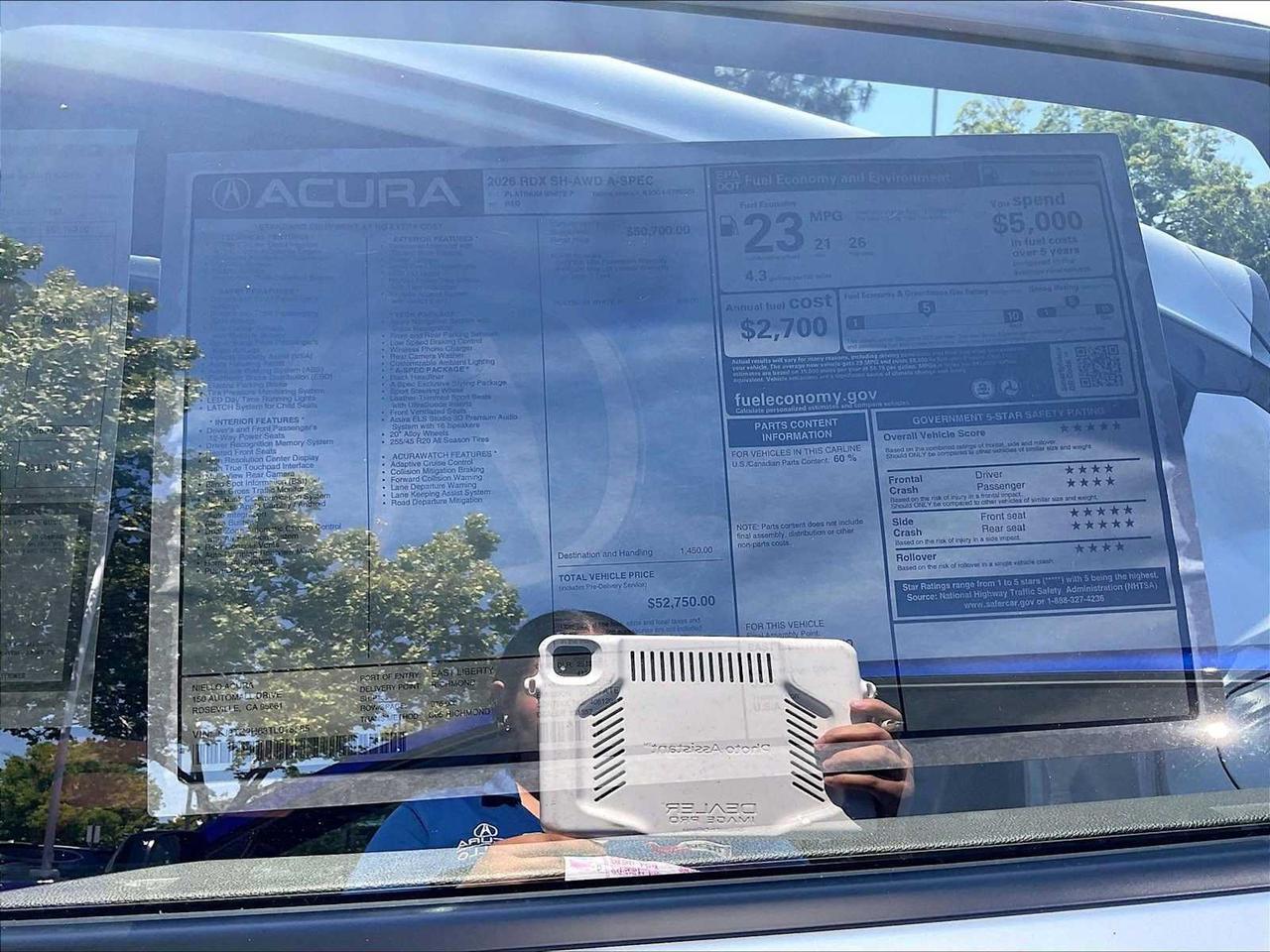 2026 Acura RDX w/A-Spec Package Roseville CA