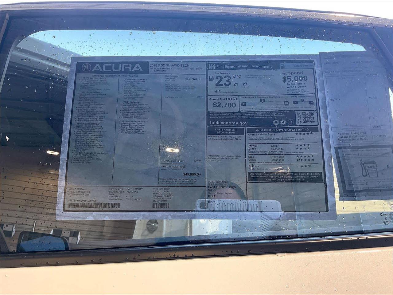 2026 Acura RDX w/Technology Package Roseville CA