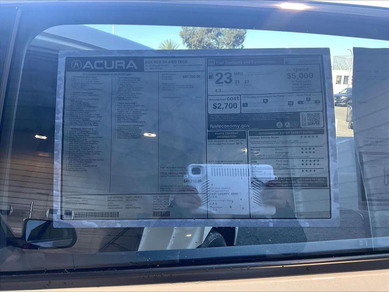 2026 Acura RDX w/Technology Package Roseville CA