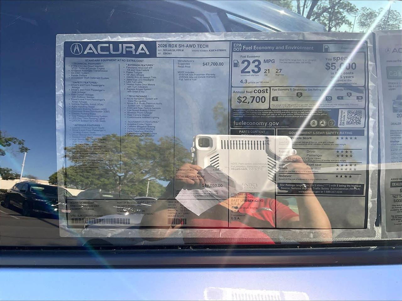 2026 Acura RDX w/Technology Package Roseville CA