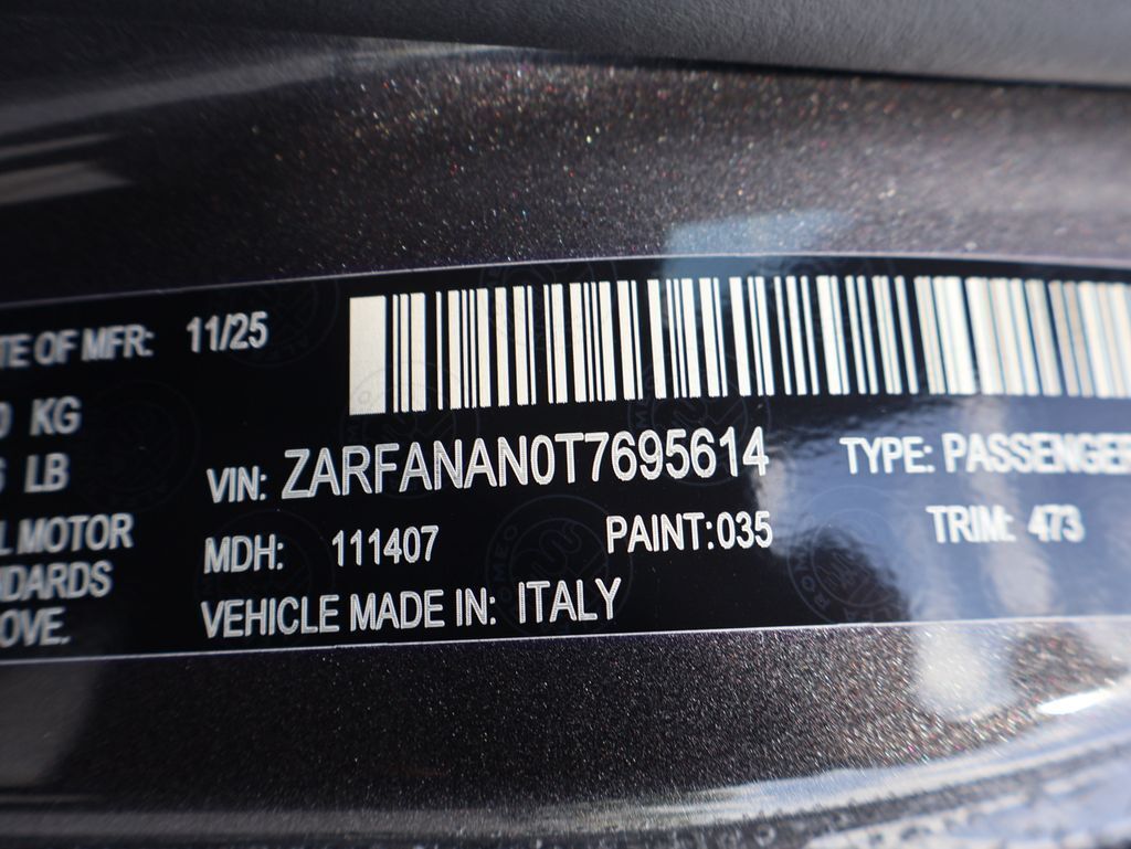 2026 Alfa Romeo Giulia Base San Clemente CA