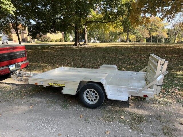 2026 Aluma 6810H BT Aluminum Utility Trailer w/Bi-Fold Gate