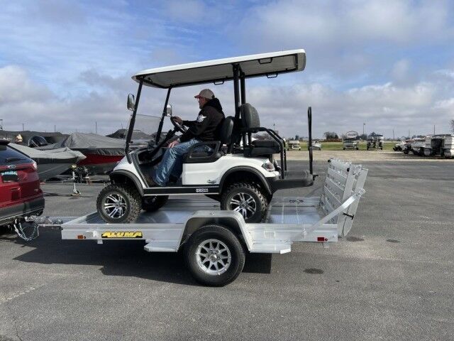 2026 Aluma 6810H BT Aluminum Utility Trailer w/Bi-Fold Gate