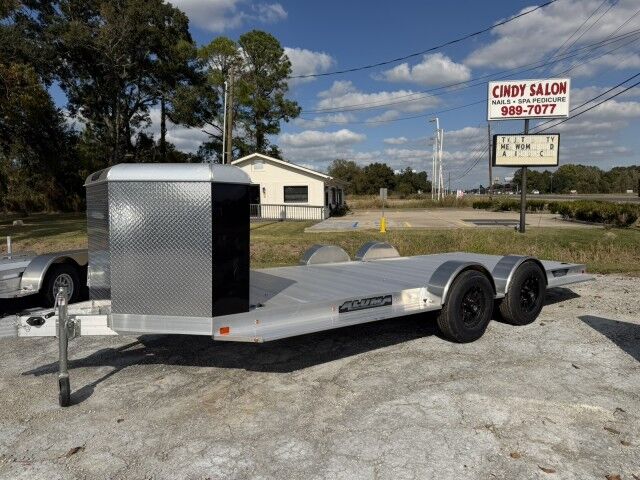 2026 Aluma 8218H EXECUTIVE ALUMINUM CAR HAULER W/5200LB AXLES