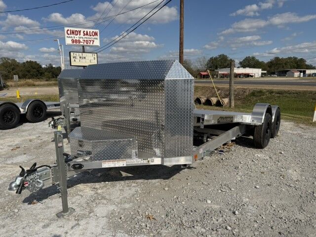 2026 Aluma 8218H-LP-TILT EXECUTIVE ALUMINUM CAR HAULER W/5200LB AXLES Lafayette LA