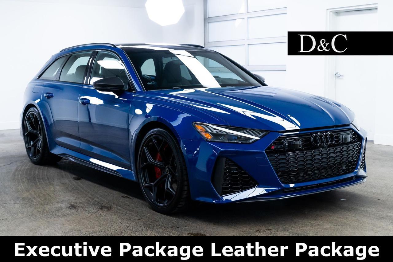 2026 Audi RS 6 Avant performance 4.0T Executive Package Leather Package