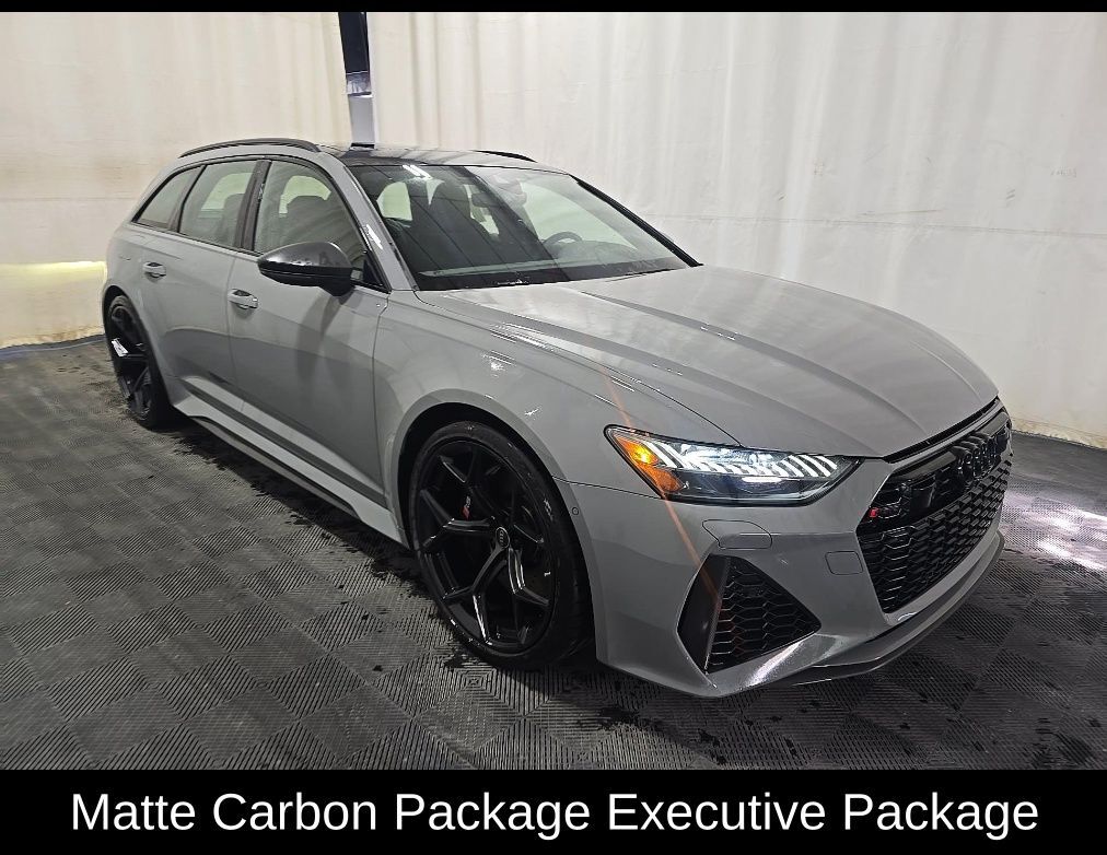 2026 Audi RS 6 Avant performance 4.0T quattro Matte Carbon Package Executive Package