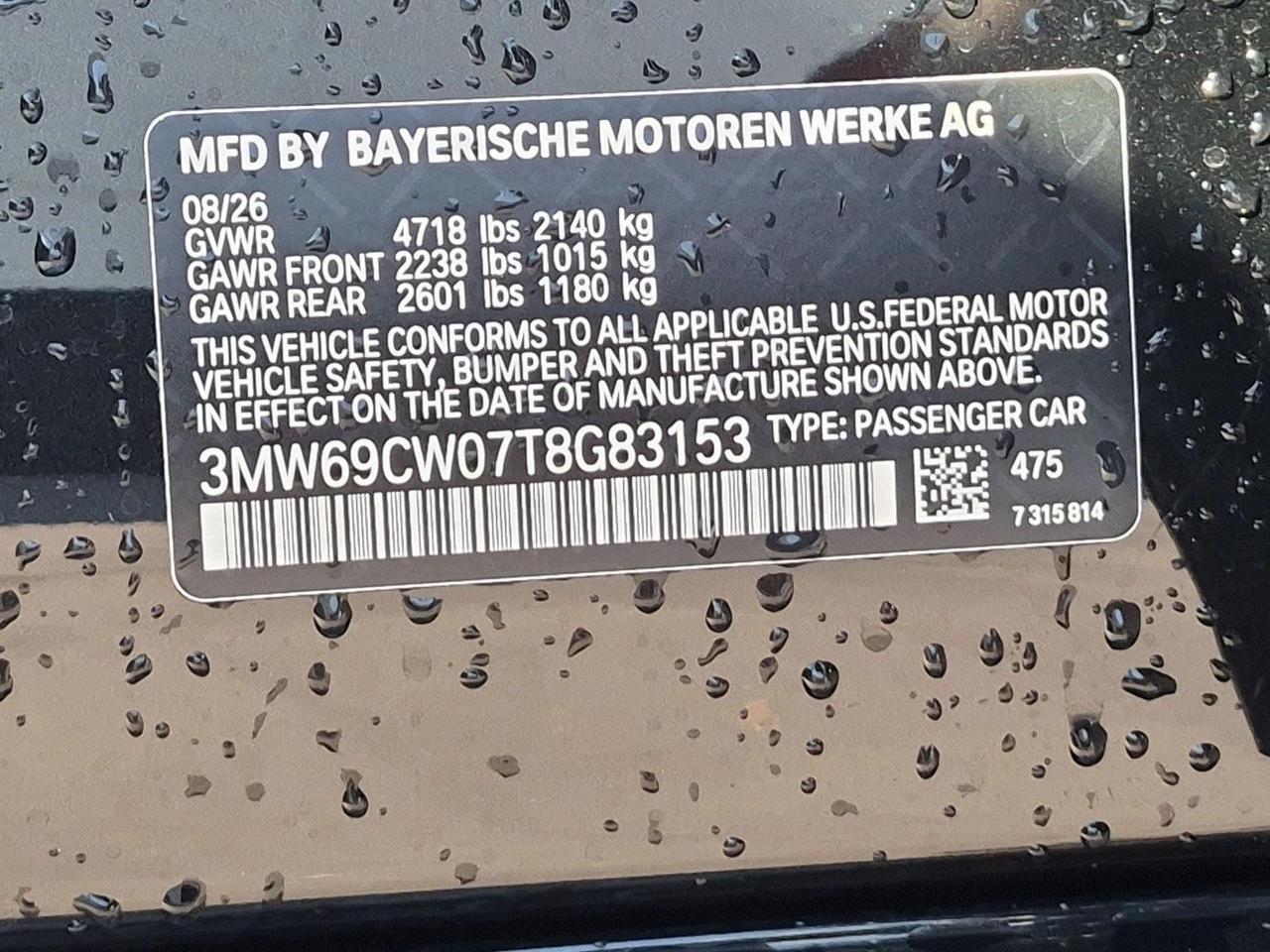 2026 BMW 3 Series 330i NA Roseville CA