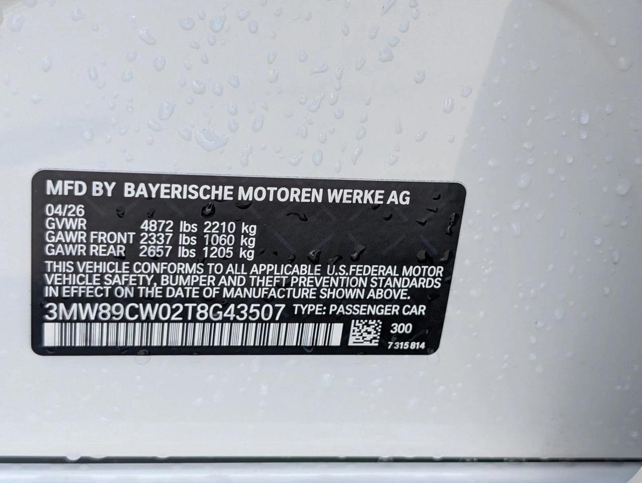 2026 BMW 3 Series 330i NA xDrive Roseville CA