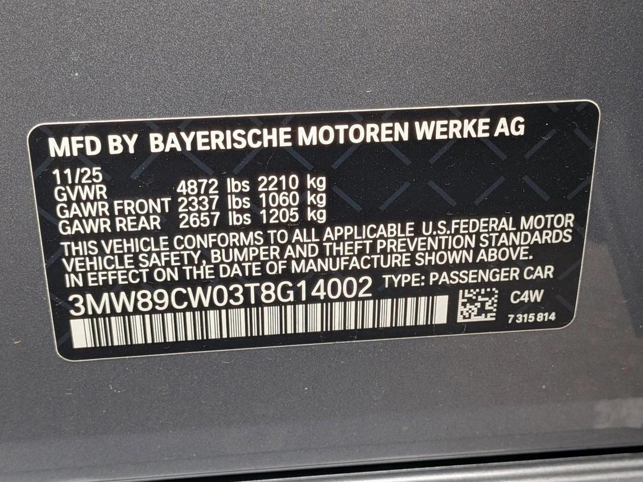 2026 BMW 3 Series 330i NA xDrive Roseville CA